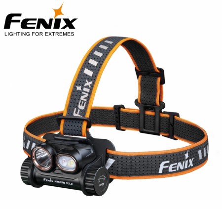 FENIX HM65R v2 HODELYKT 2200LM HVIT 140LM RØD